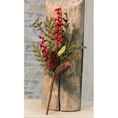 Berry & Pinecone Pick 16
