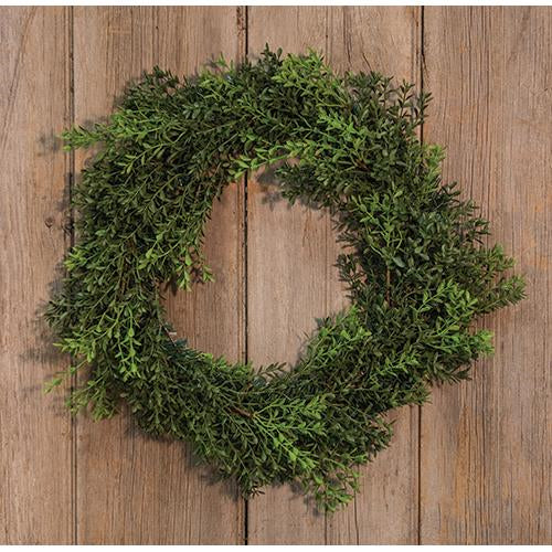 New England Boxwood Wreath 18