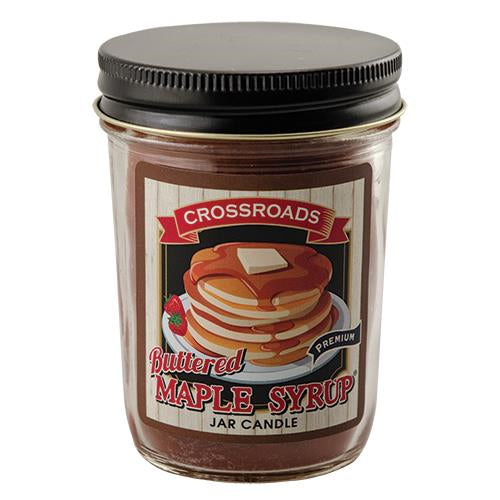 Buttered Maple Syrup 1/2 Pint Candle (Pack of 2)