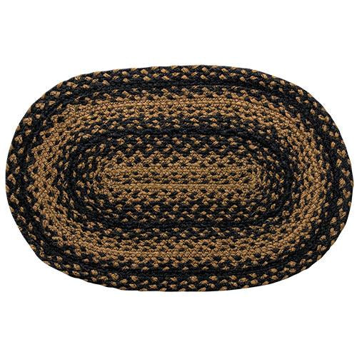 Braided Ebony Placemat (Pack of 2)