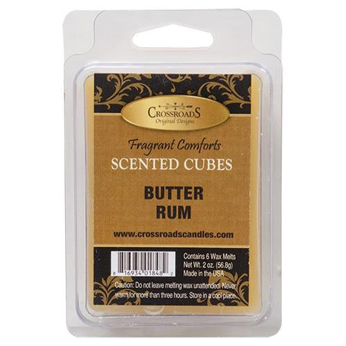 Butter Rum Scent Cubes  (Pack of 4)