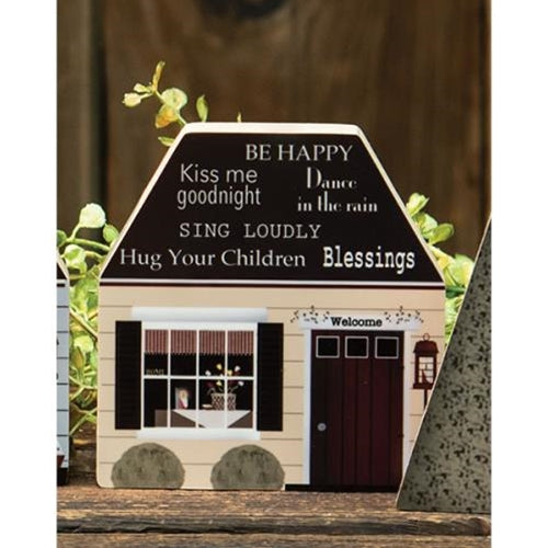 Be Happy Chunky House (Pack of 2)