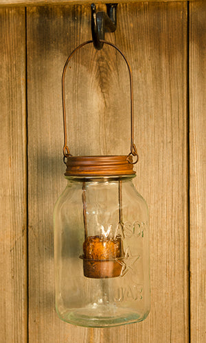 Rusty Tealight Holder 3x5