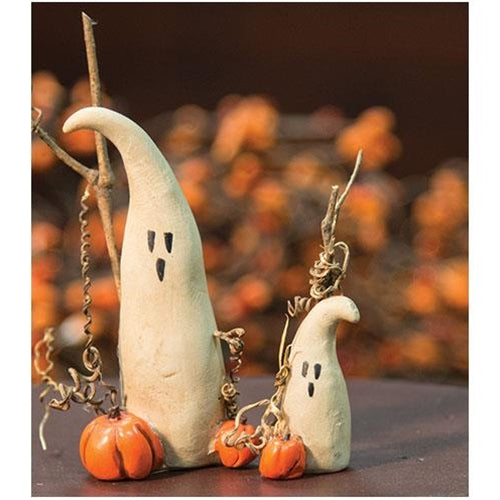 Resin Ghost Figurine 1.5 inch (Pack of 4)