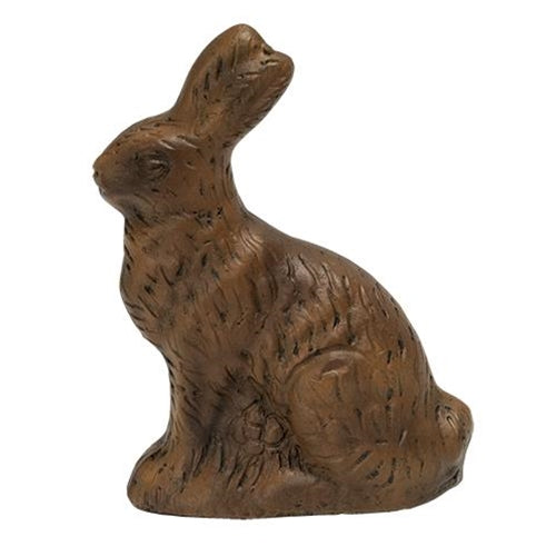Resin Chocolate Bunny 3.25 inch (Pack of 4)