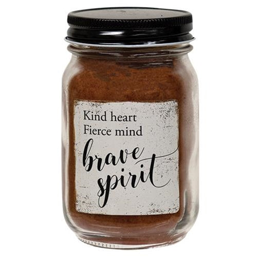 Brave Spirit Pint Jar Candle Buttered Maple Syrup (Pack of 2)
