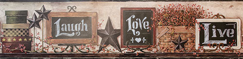 Country Chalkboard Border
