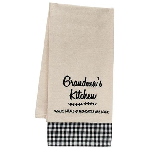 Grandma's Kitchen Dish Towel  (Pack of 4)