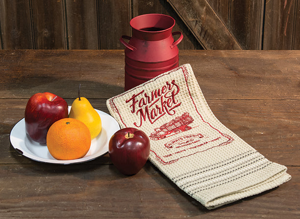Farmer's Market Dish Towel 20x28 (Pack of 2)