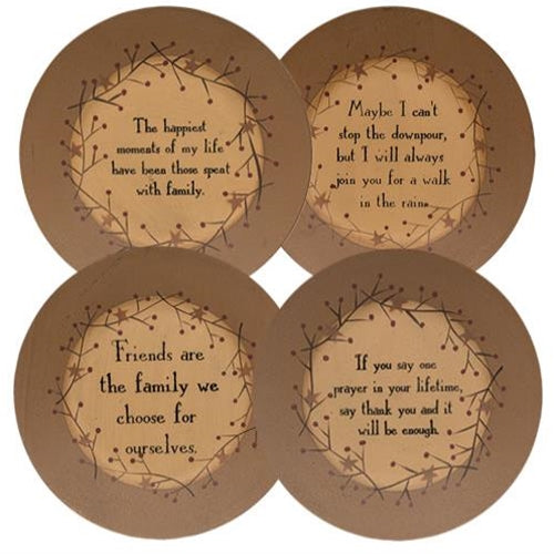 Friends & Family Berry Plate 4 Asstd. (Pack of 2)