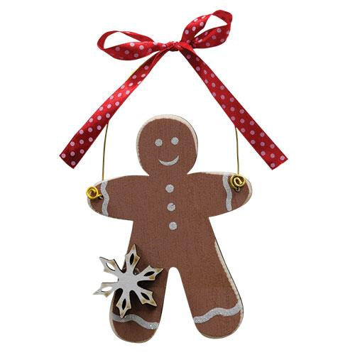 Gingerbread Ornament  (Pack of 4)
