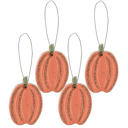 4/Set Mini Pumpkin Ornaments  (Pack of 4)