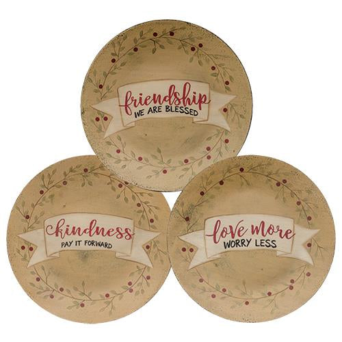 *Pay it Forward Plate Asst. (Pack of 2)