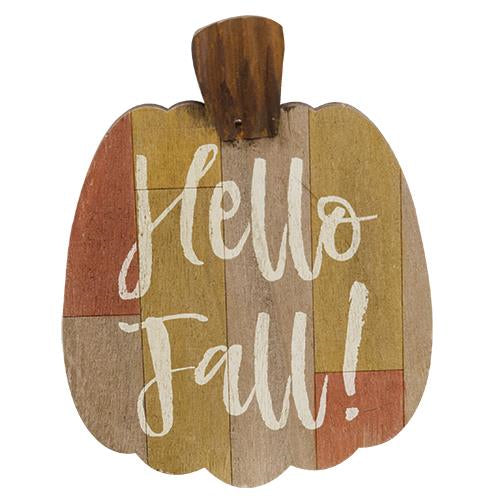 Hello Fall Pumpkin (Pack of 4)
