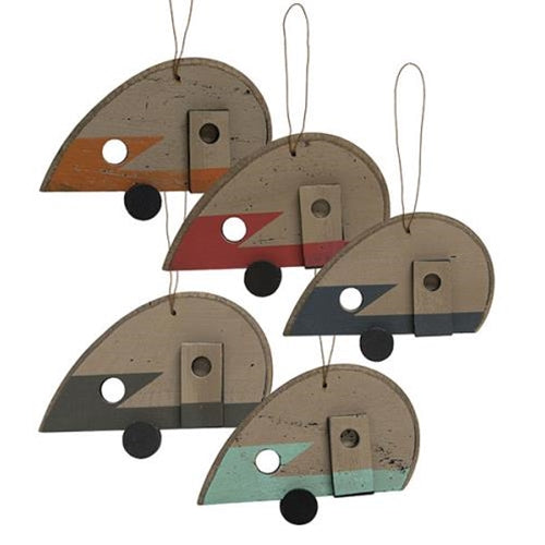 Camper Ornament 5 Asstd. (Pack of 4)