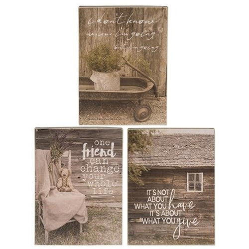 What You Give Box Sign