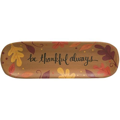 Be Thankful Always Tray (Pack of 2)