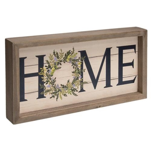 Framed Spring Lilac Home Sign (Pack of 2)