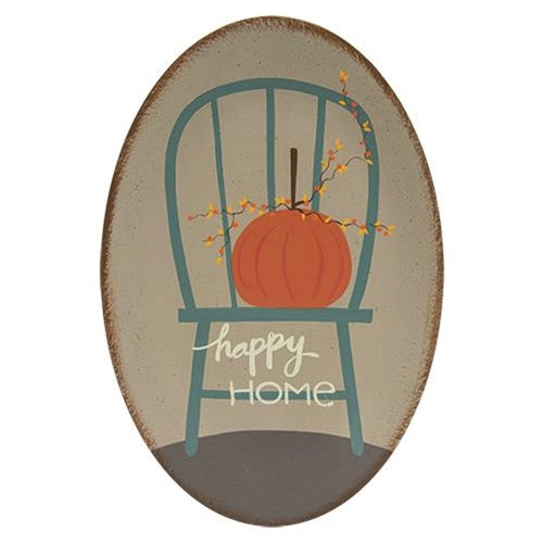 *Happy Home Fall Plate  (Pack of 4)