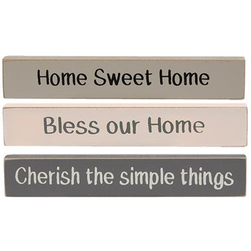 Farmhouse Colors Cherish Mini Stick 3 Asstd. (Pack of 4)