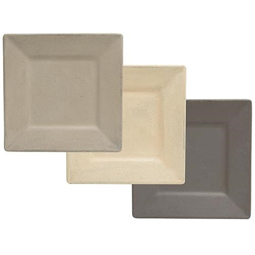 Farmhouse Square Plate 10-1/4