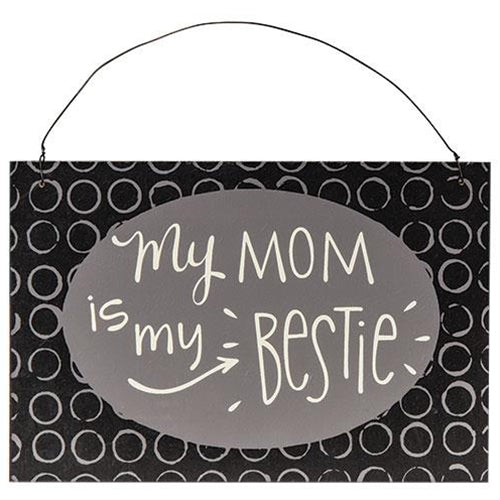 My Mom Is My Bestie Hanger 3 asstd. (Pack of 4)