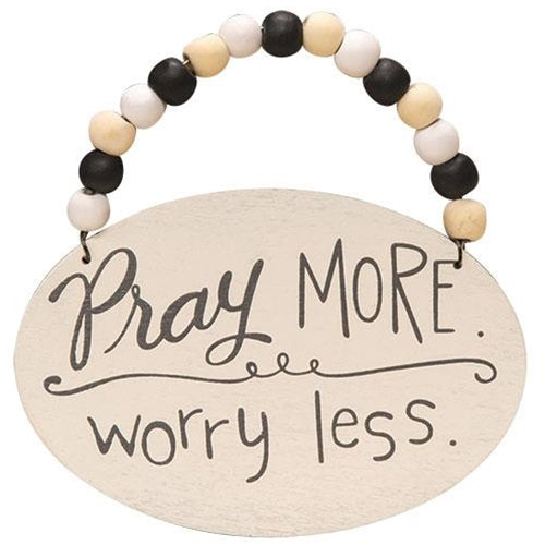 Count Your Blessings Beaded Ornament 4 asstd.  (Pack of 4)