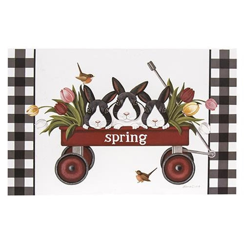 Spring Wagon Box Sign