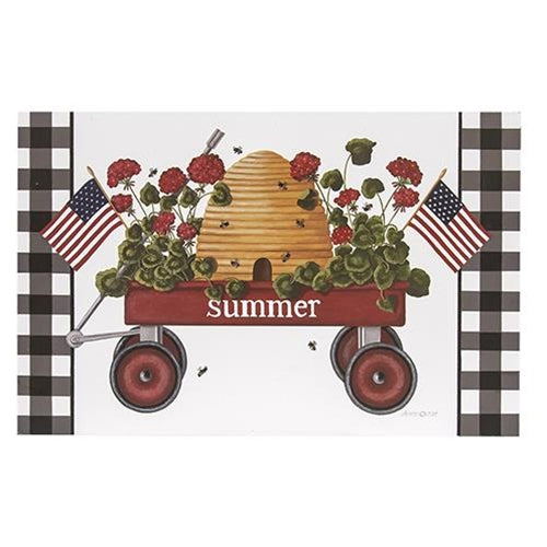 Summer Wagon Box Sign (Pack of 2)