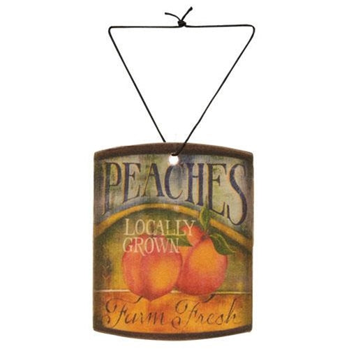 *Juicy Peach Air Freshener (Pack of 4)