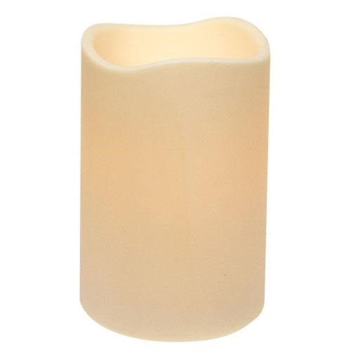 LED Bisque Finish Pillar 6x12
