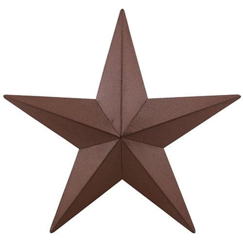 Barn Star - Burgundy - 24
