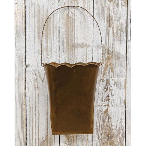 Rusty Scalloped Pocket (Pack of 2)
