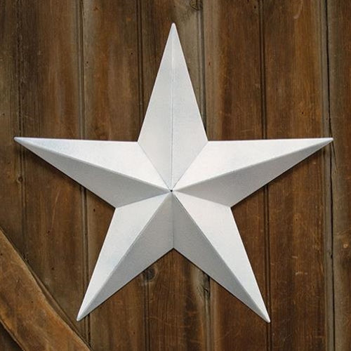 Farmhouse White Barn Star 18