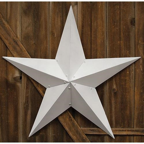 Farmhouse White Barn Star 36