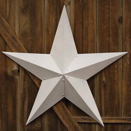 Farmhouse White Barn Star 48