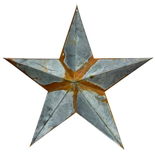 Rusty Galvanized Star - 18