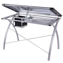 Load image into Gallery viewer, Adjustable Drawing Desk Drafting Table with Drawers
