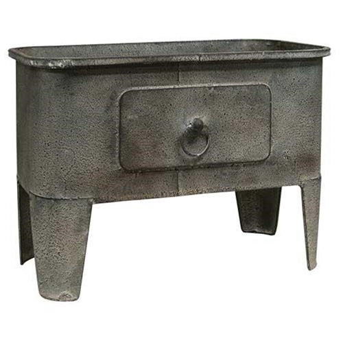 Gray Metal Basin