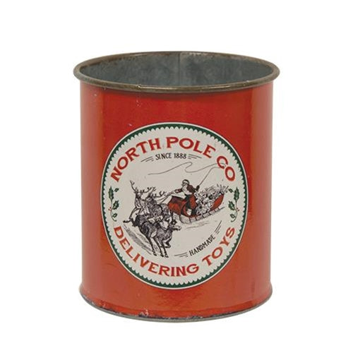 North Pole Co. Can (Pack of 4)