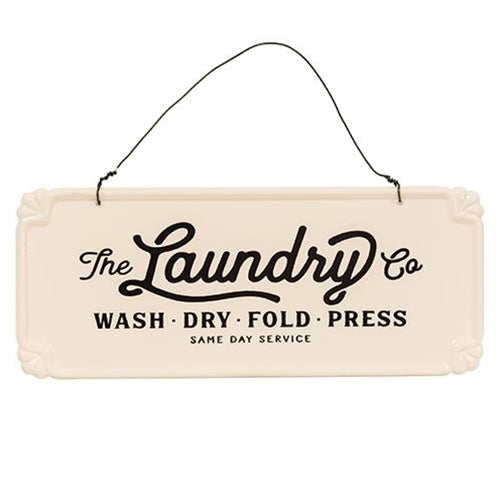 The Laundry Co. Vintage Hanging Sign (Pack of 4)