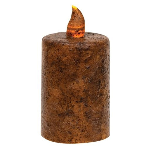 Burnt Mustard Timer Pillar 3