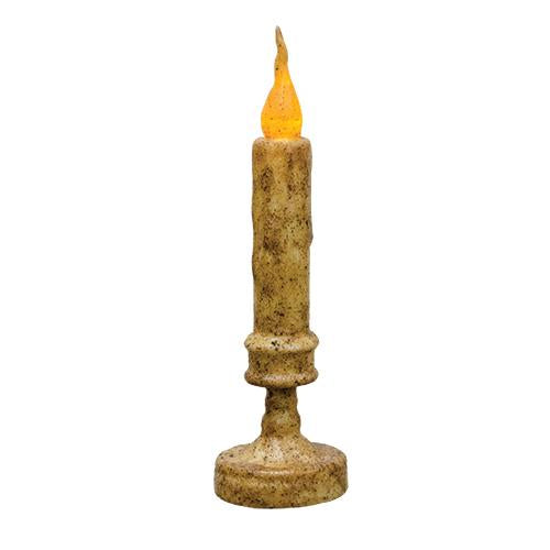 Burnt Ivory Candlestick - 8