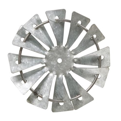 Decorative Metal Windmill 2 inch  (Pack of 4)