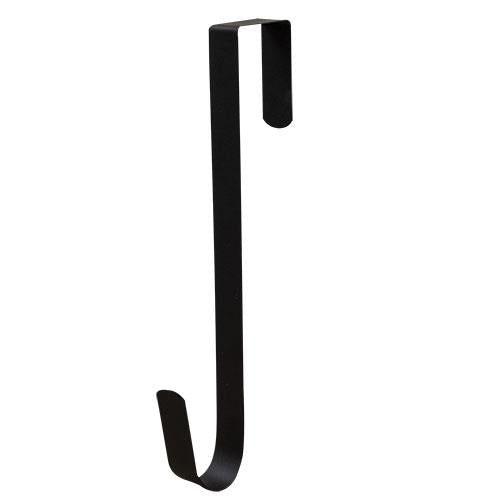 Black Metal Door Wreath Hanger (Pack of 4)