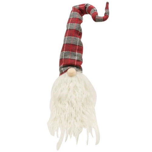 Red/Gray Plaid Gnome (Pack of 2)