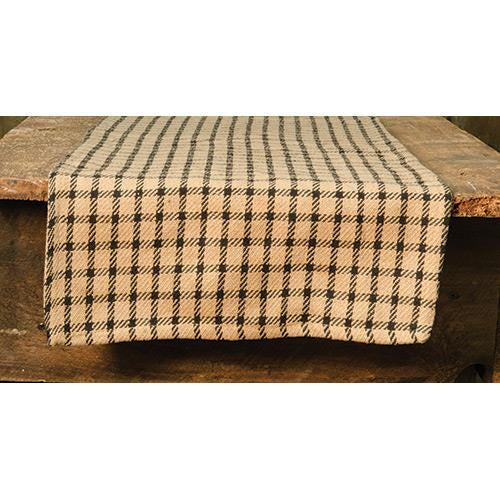 Farmhouse Check Short Runner  (Pack of 4)