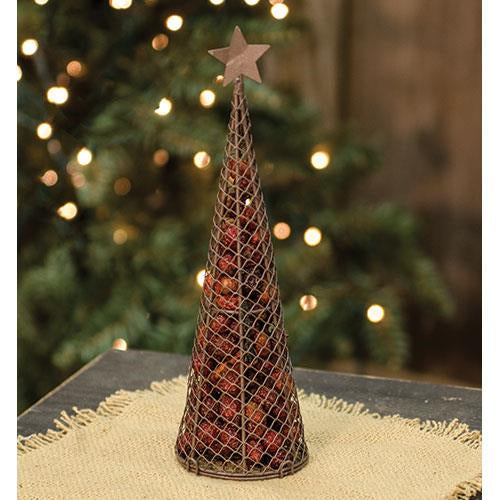 Wire Tree w/Walk in the Woods Potpourri