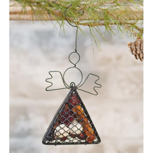 Wire Angel Ornament w/Heaven Scent Potpourri  (Pack of 4)