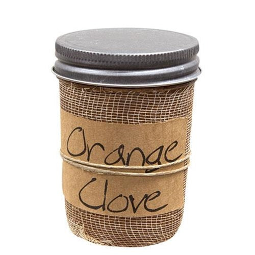 Orange Clove Jar Candle 8oz (Pack of 2)